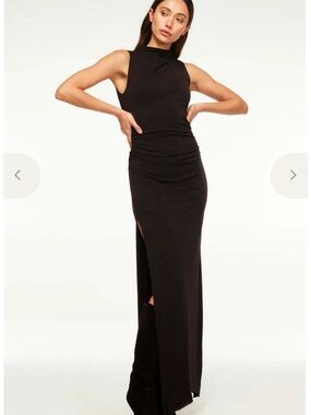 MISA Los Angeles sz XS Athena dress long black